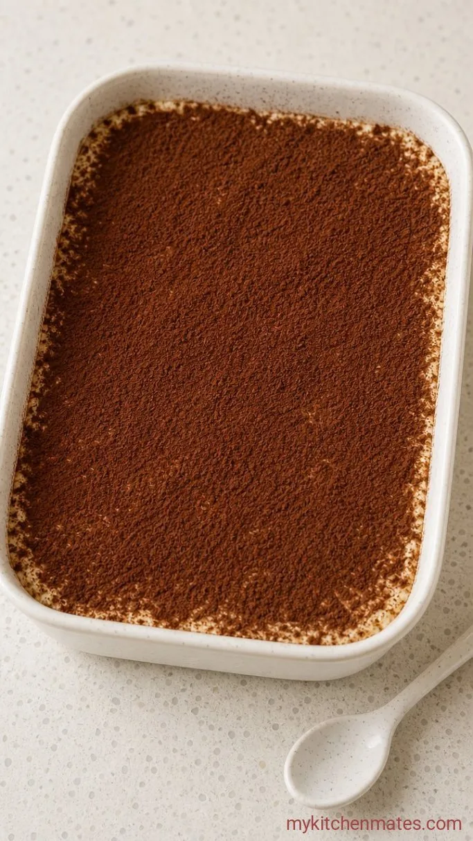 Step 5: Dust with Cocoa and Serve