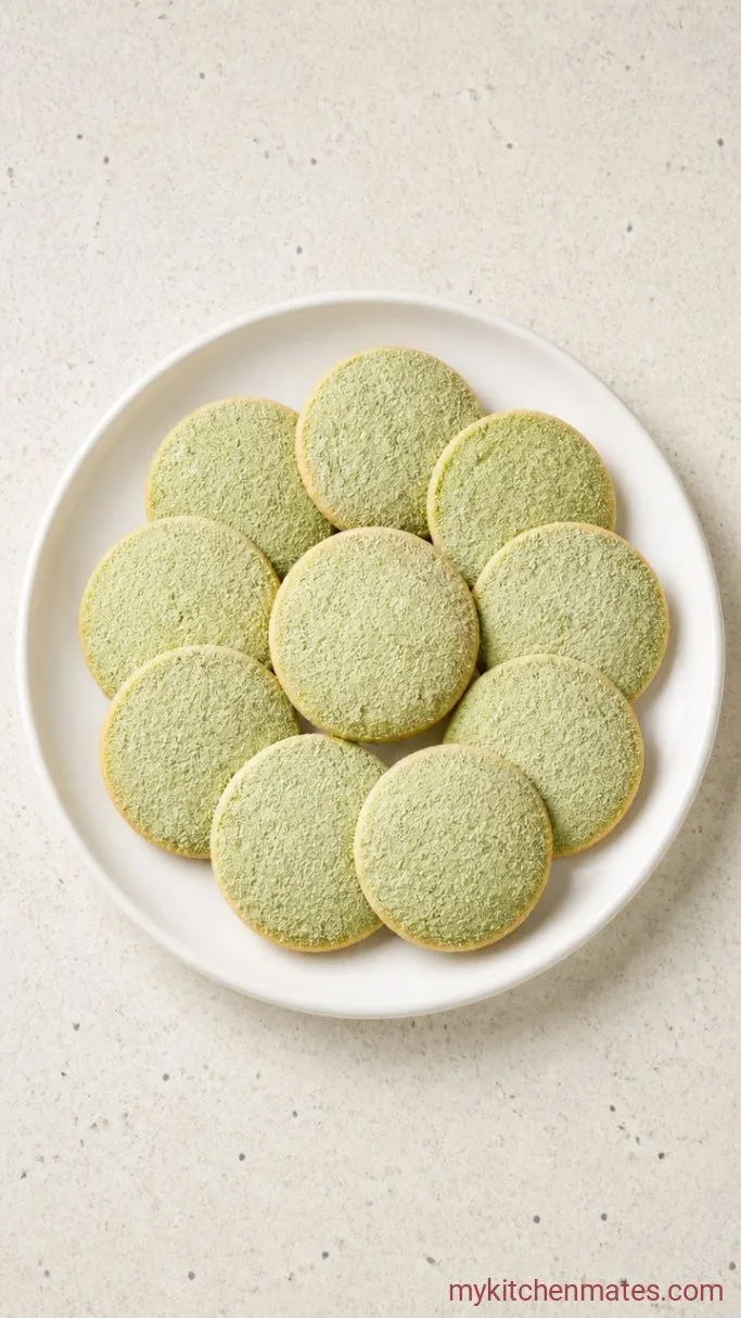 Step 5: Dust with Matcha Sugar