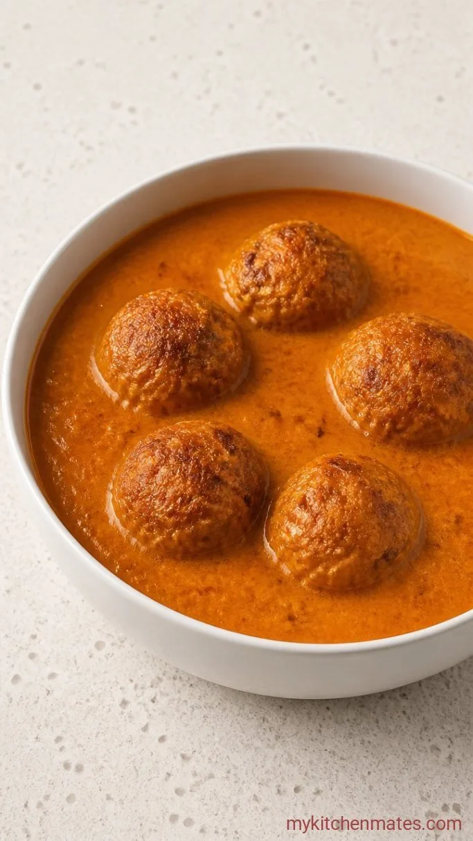 Step 5: Finish the Gravy and Slide in the Koftas
