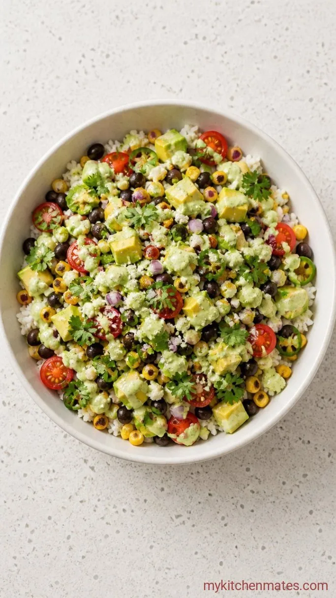 Quick Southwest Rice Bowls (Ready in 25 Minutes) Step 5: Finish with Cilantro and Serve