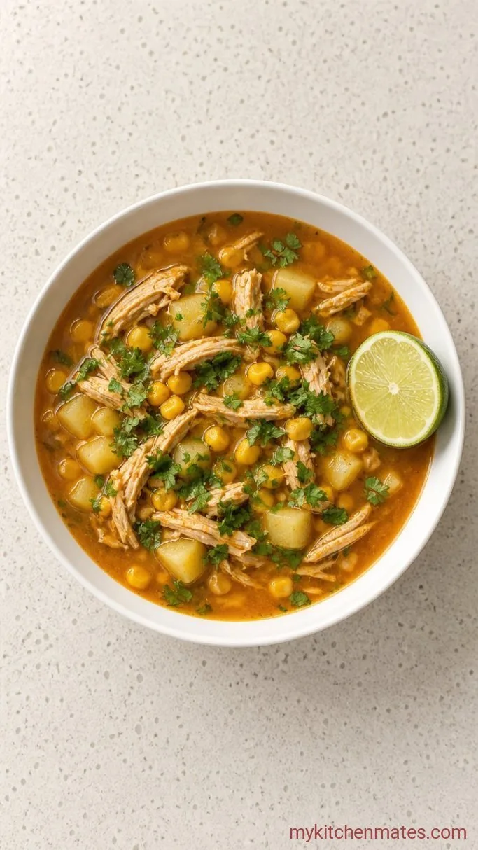 Hearty Cuban Chicken Soup with Lime, Cumin, and Corn Step 5: Finish with Lime and Cilantro