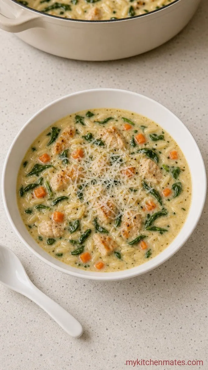 Step 5: Finish with Parmesan and Ladle