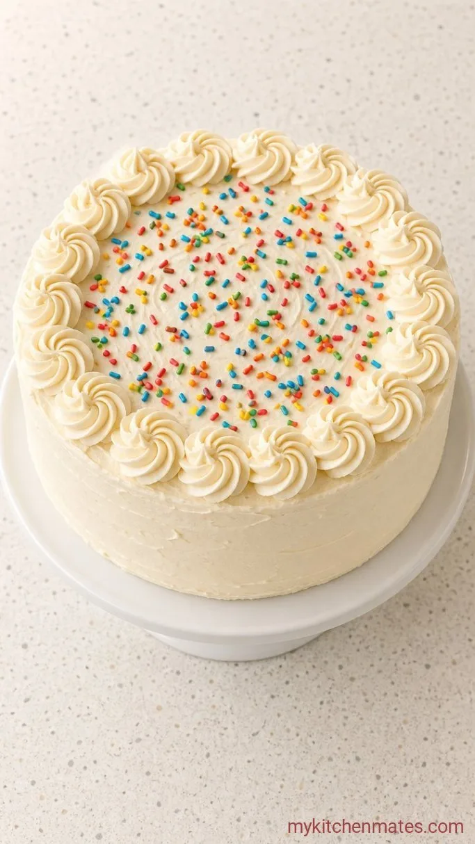 Step 5: Frost and Decorate the Cake