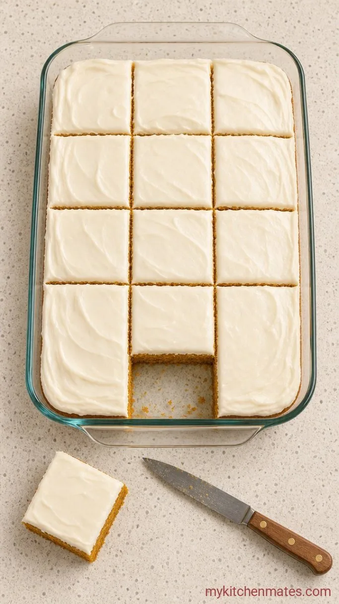 Step 5: Frost and Slice the Bars