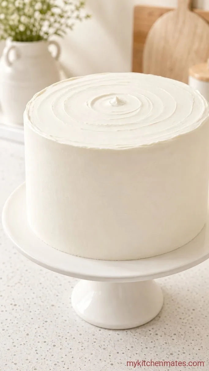 Cartoon Birthday Cake (with Funfetti Inside!) Step 5: Frost and Smooth