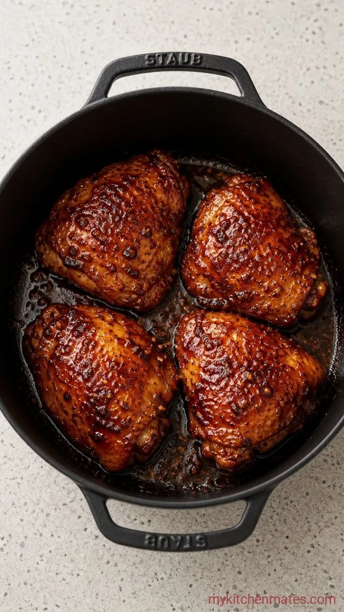 Step 5: Fry and Glaze the Chicken