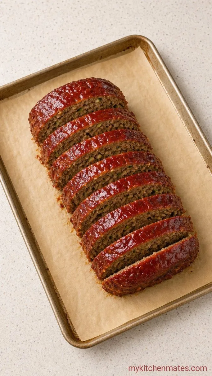 Moist Zucchini Meatloaf That Stays Tender Every Time Step 5: Glaze Again and Slice