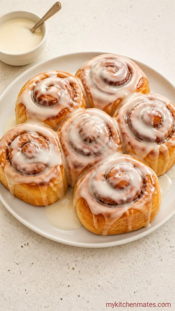 Step 5: Glaze and Serve the Rolls