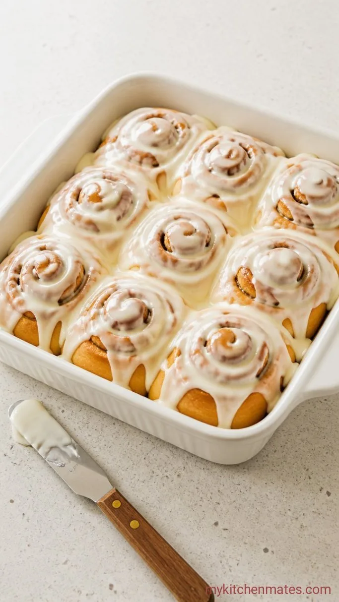 Step 5: Glaze and Serve Warm