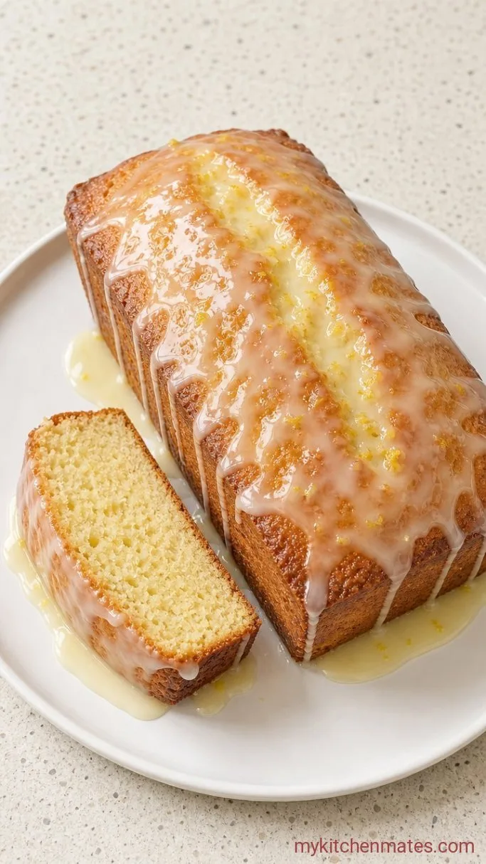 Step 5: Glaze and Slice the Cake