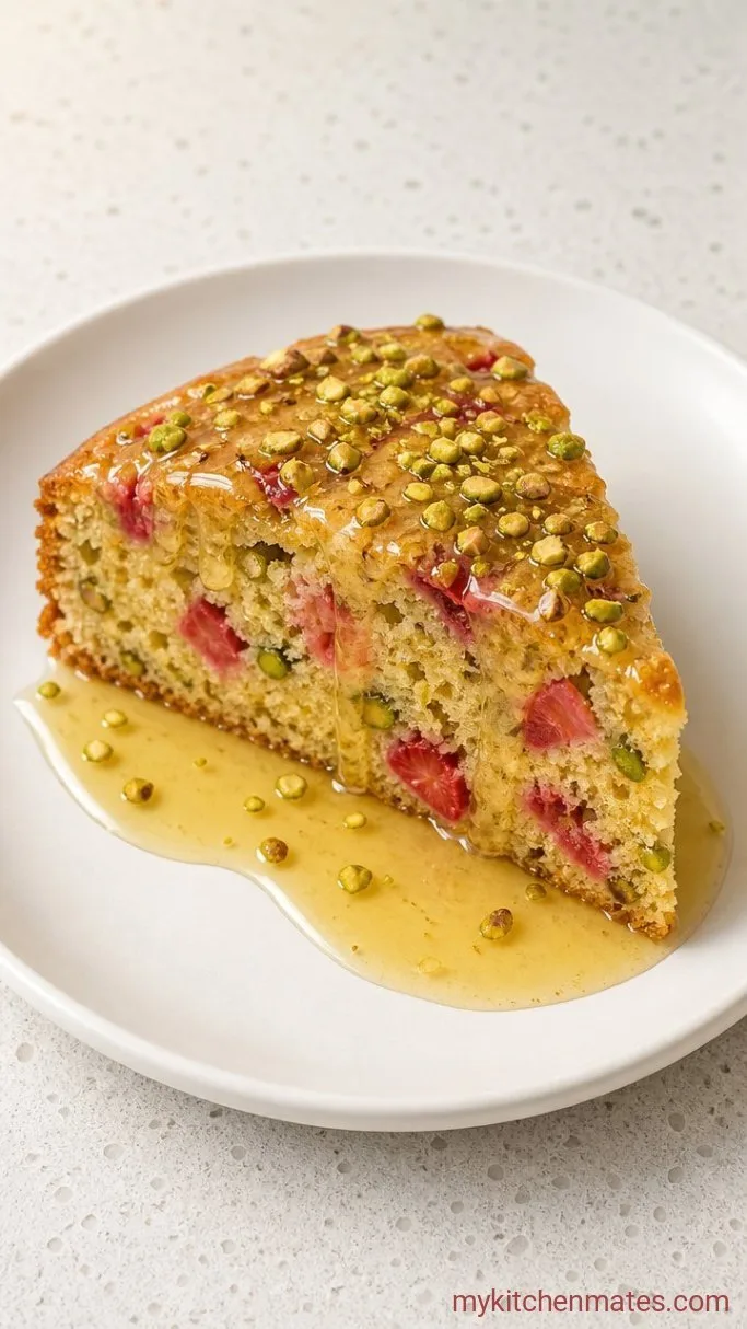 Step 5: Glaze and Slice the Cake