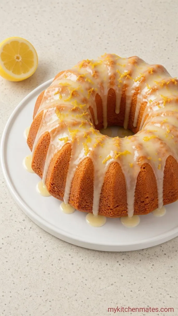 Step 5: Glaze the cake