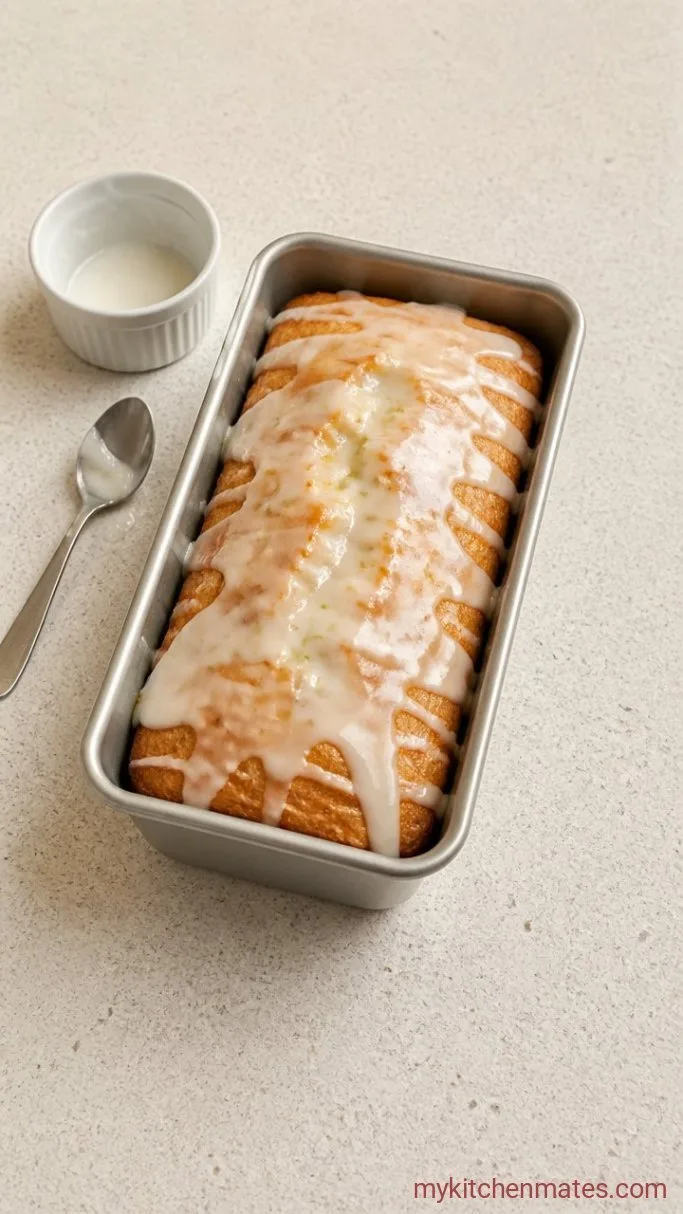 Step 5: Glaze the Warm Cake