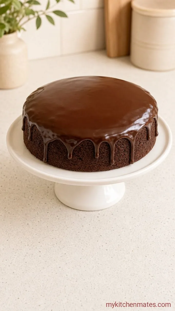 Step 5: Glaze with Chocolate Ganache