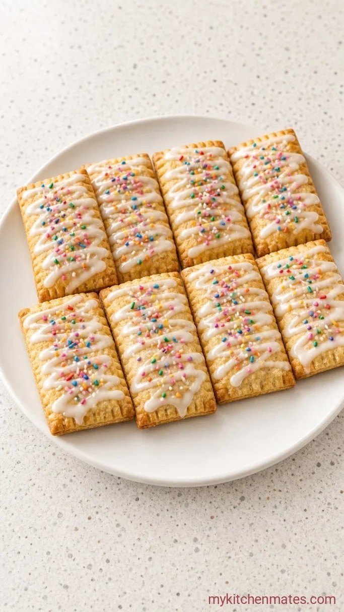 Flaky Gluten Free Pop Tarts with a Buttery, Jam-Filled Crust Step 5: Ice and Decorate the Pop Tarts