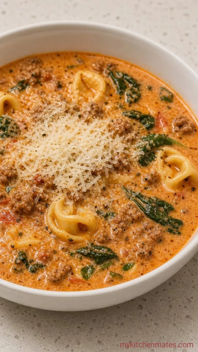 Step 5: Ladle and Garnish with Parmesan
