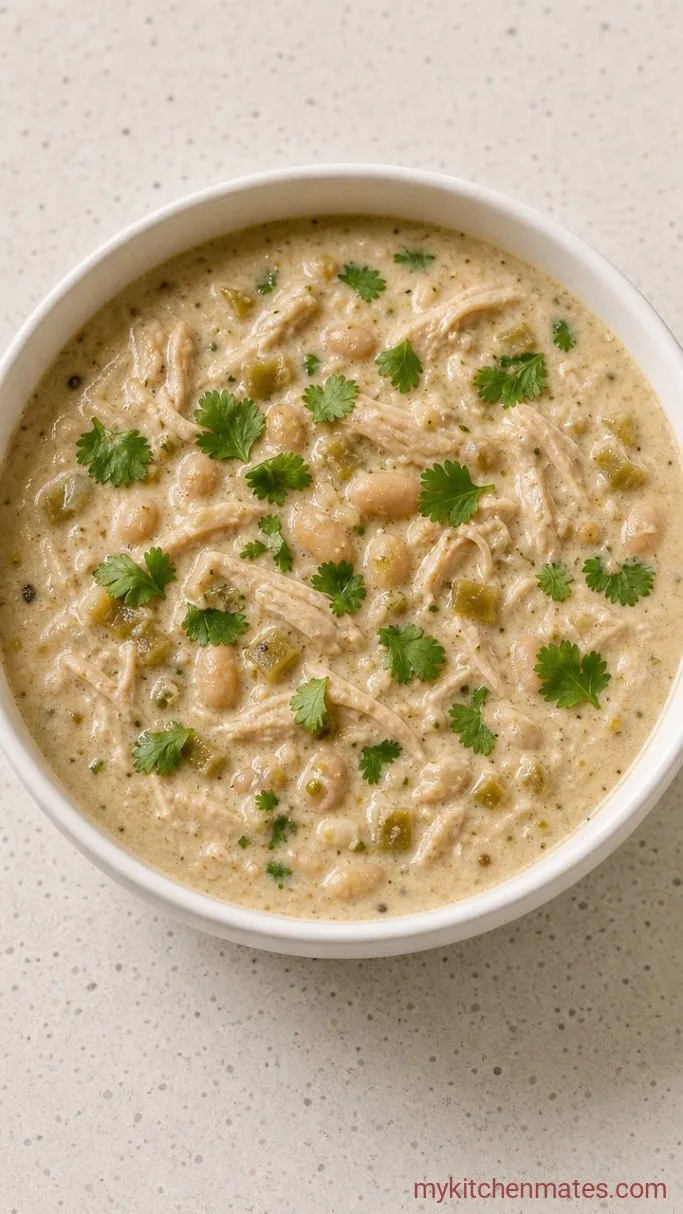 30-Minute Creamy White Chicken Chili Step 5: Ladle and Serve