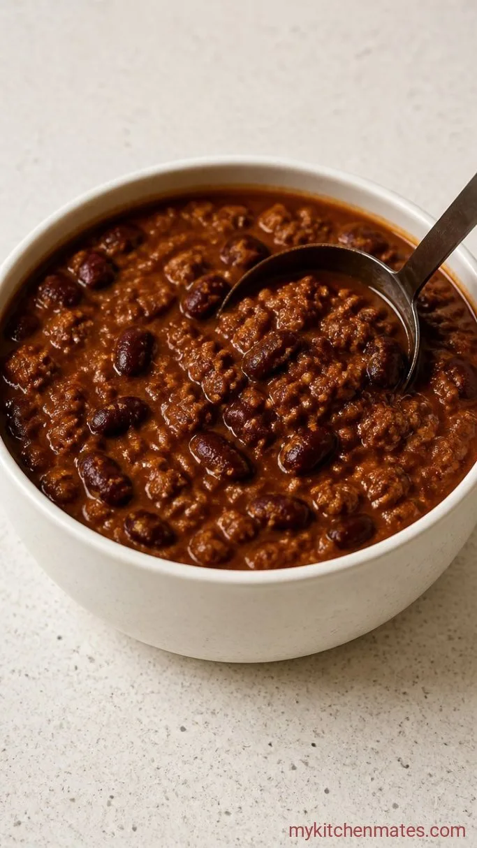 Weeknight Turkey Chili (Ready in 30 Minutes) Step 5: Ladle and Serve