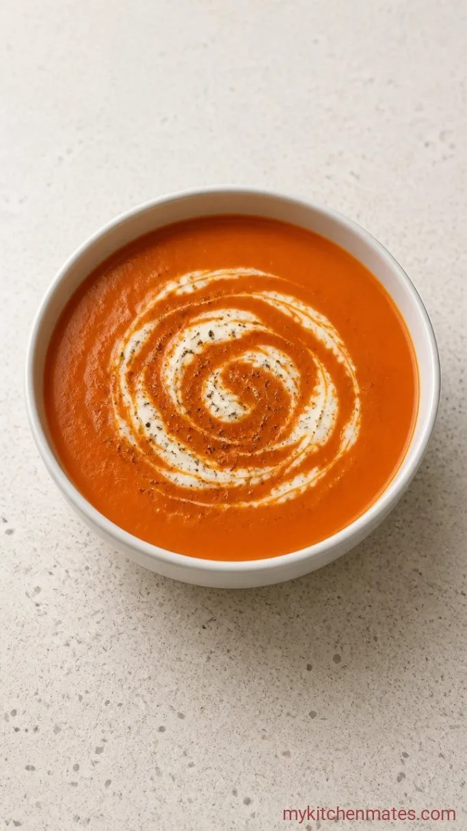 Creamy Instant Pot Tomato Soup (Ready in 30 Minutes) Step 5: Ladle and Serve