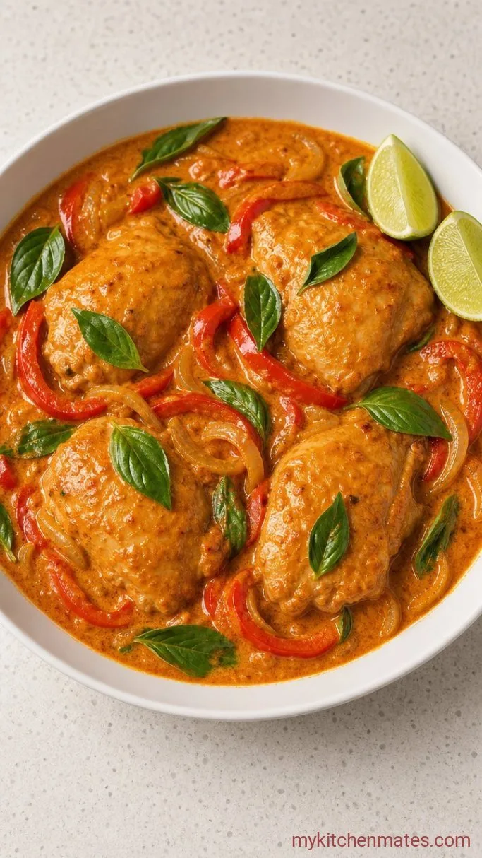 Step 5: Ladle the Curry and Garnish