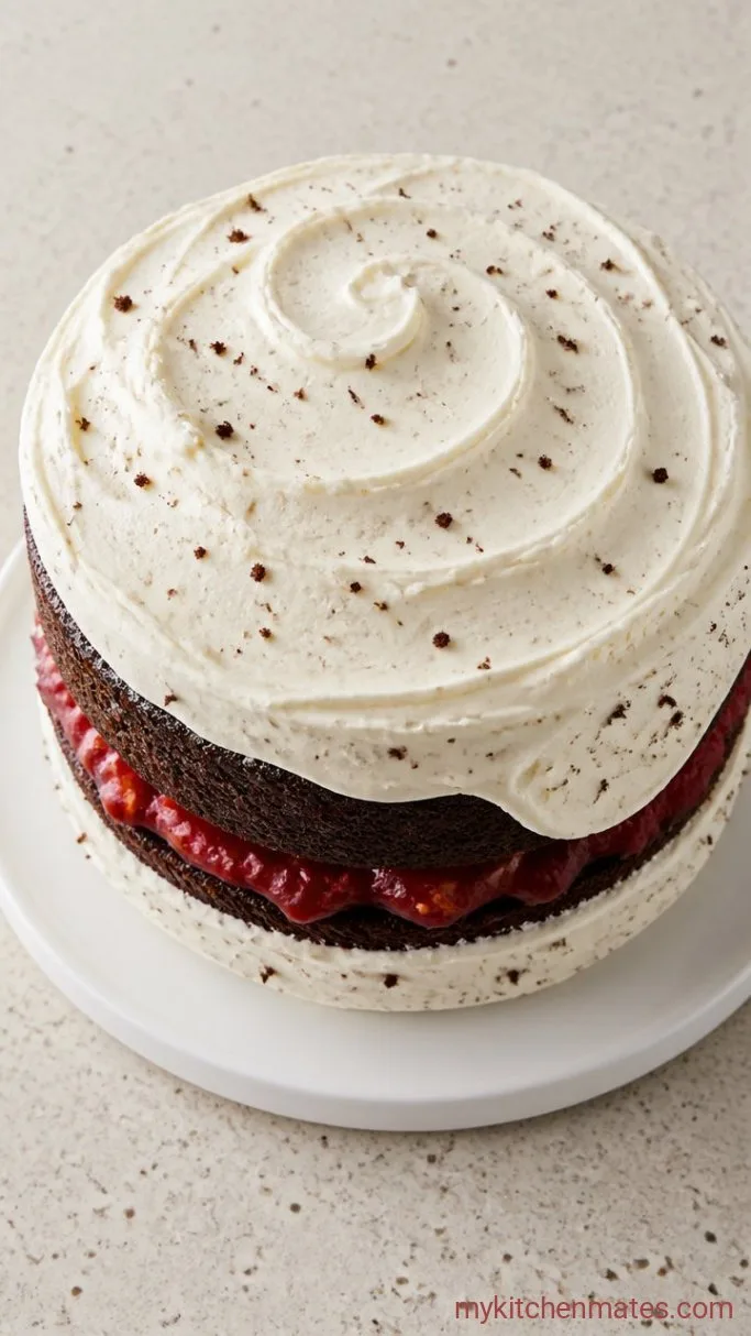 Step 5: Layer and Frost the Cake