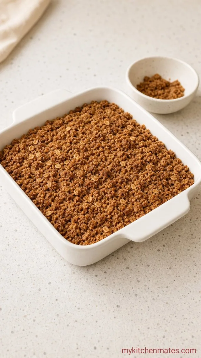 Step 5: Make the Streusel and Bake