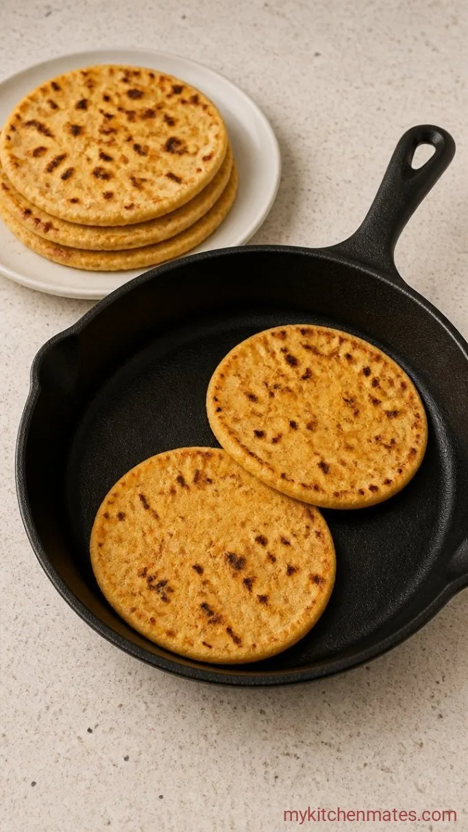 Step 5: Pan-Cook the Tortillas