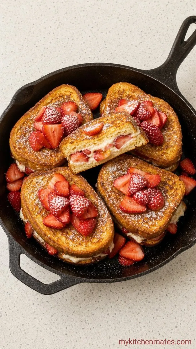 Step 5: Pile On the Strawberries and Serve