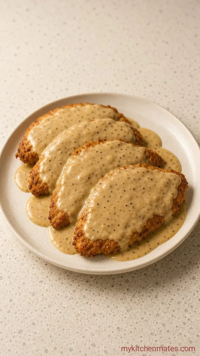 Step 5: Plate and Ladle the Gravy