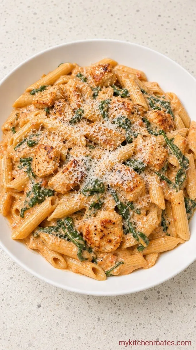 Step 5: Plate and Sprinkle with Parmesan