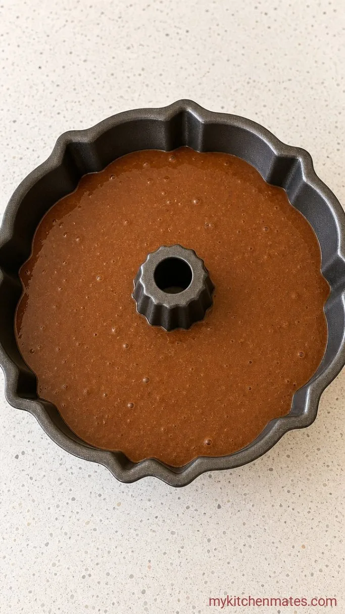 Step 5: Pour and Bake