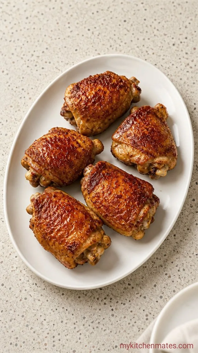 Crispy Southern Baked Chicken (Buttermilk Brined, Oven-Fried) Step 5: Rest and Serve