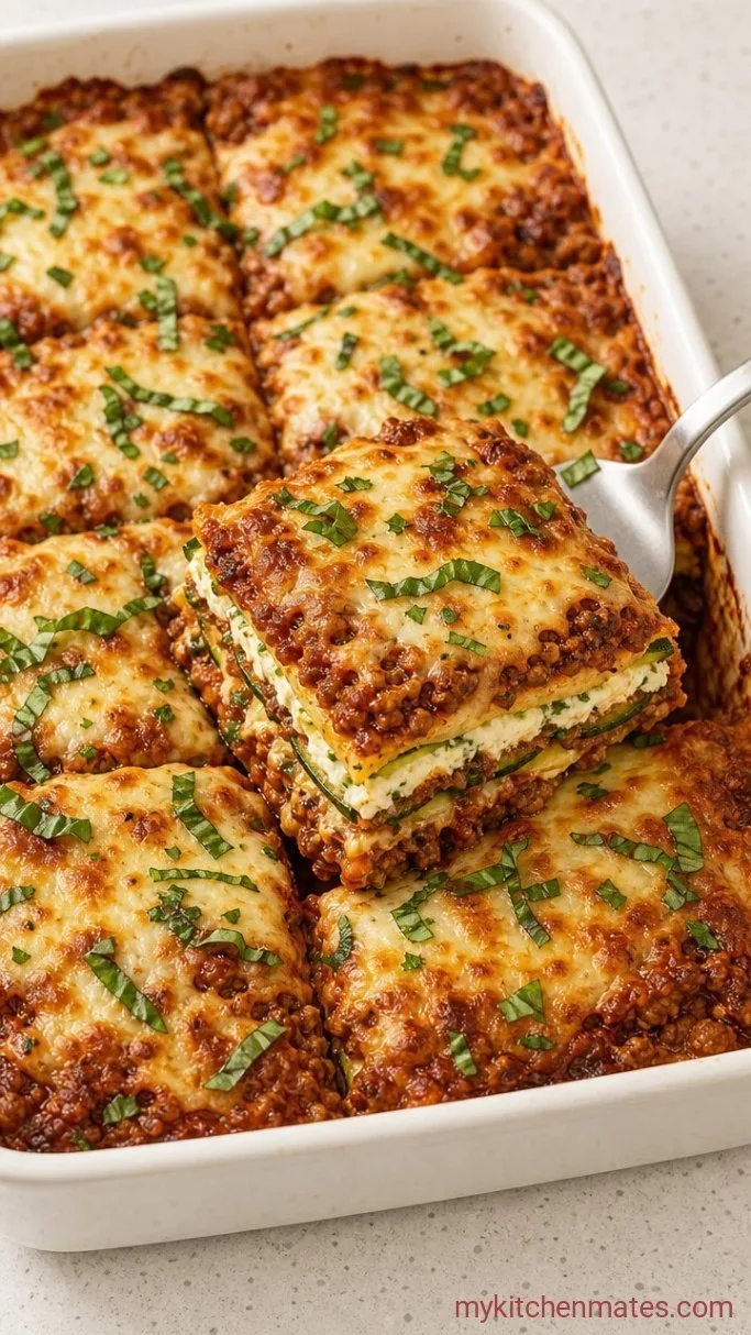 Step 5: Rest and Slice the Lasagna