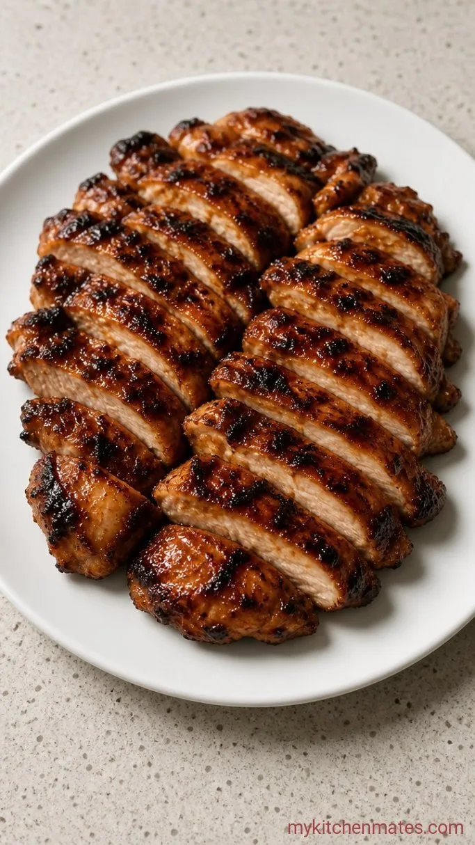 Sticky Hot Honey Grilled Chicken Step 5: Rest and Slice