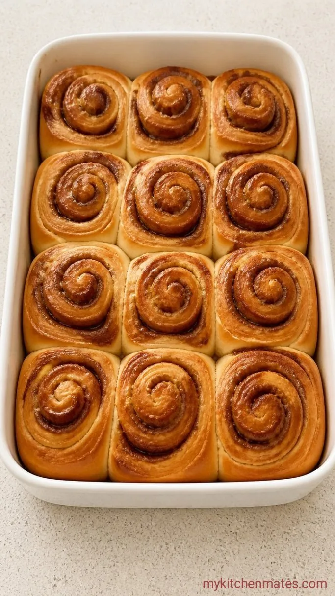 Fluffy Orange Cinnamon Rolls with Orange Cream Cheese Glaze Step 5: Rise and Bake the Rolls