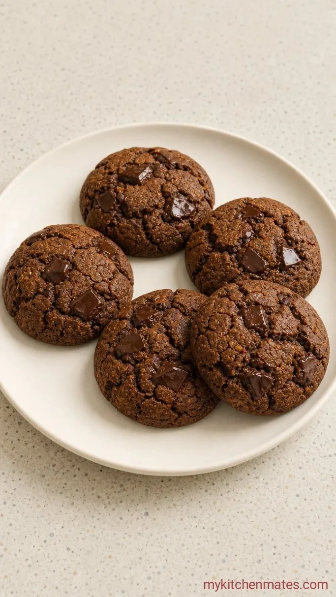 Spicy Chocolate Chili Pepper Cookies Step 5: Scoop and Bake the Cookies