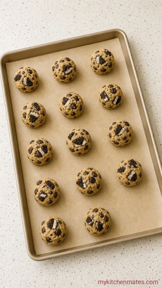 Step 5: Scoop and Bake the Cookies