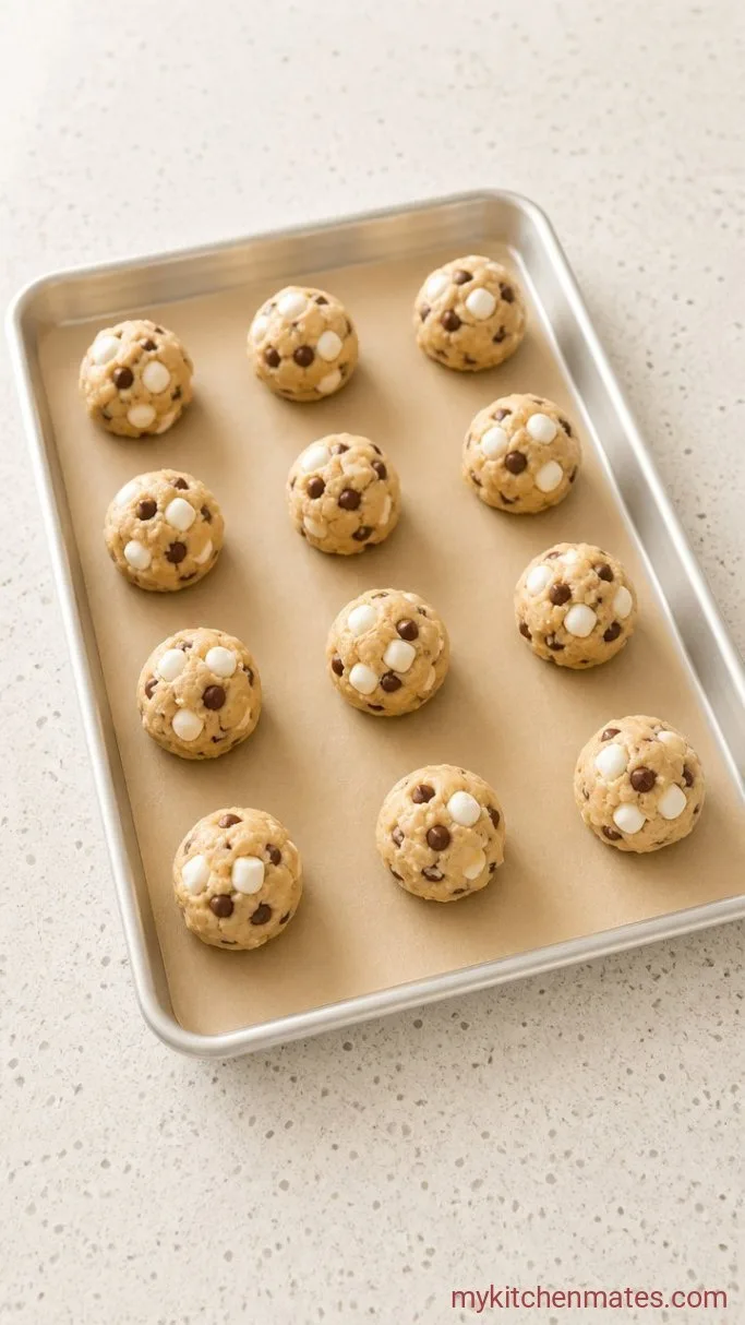 Step 5: Scoop and Chill the Dough