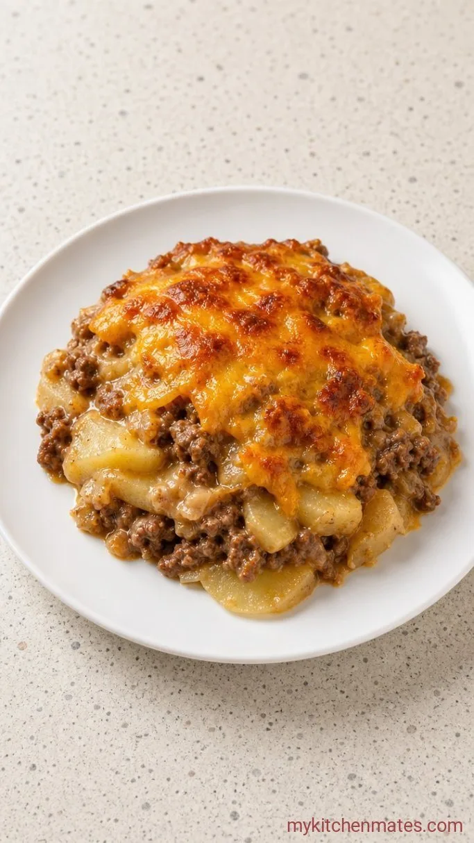 Hobo Casserole with Ground Beef, the Old-Fashioned Way Step 5: Scoop and Serve