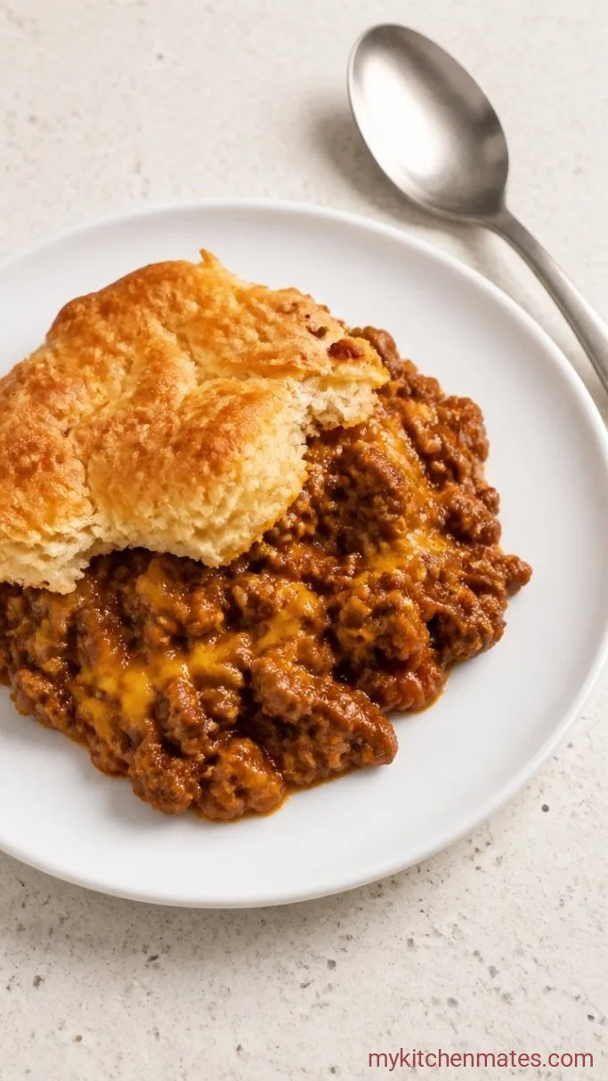 30-Minute One-Pan Sloppy Joe Casserole Step 5: Scoop and Serve