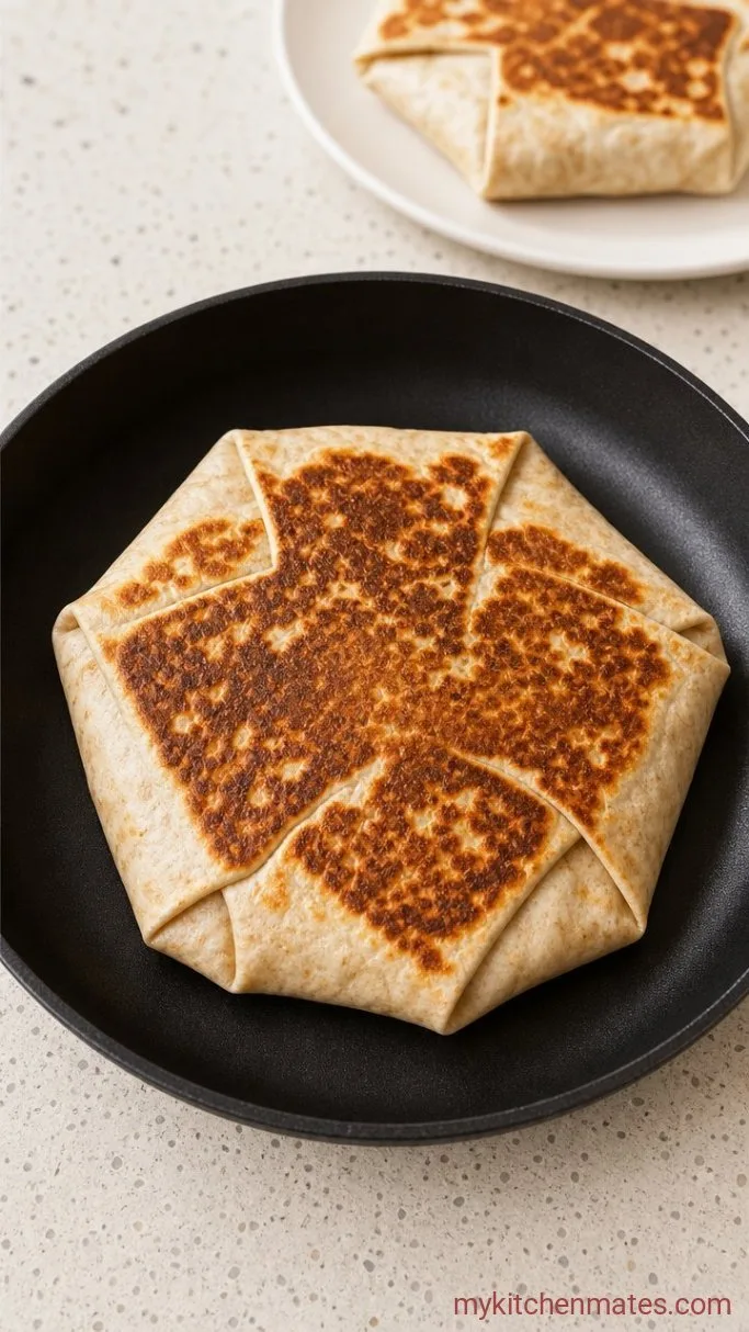 Step 5: Sear the Wraps