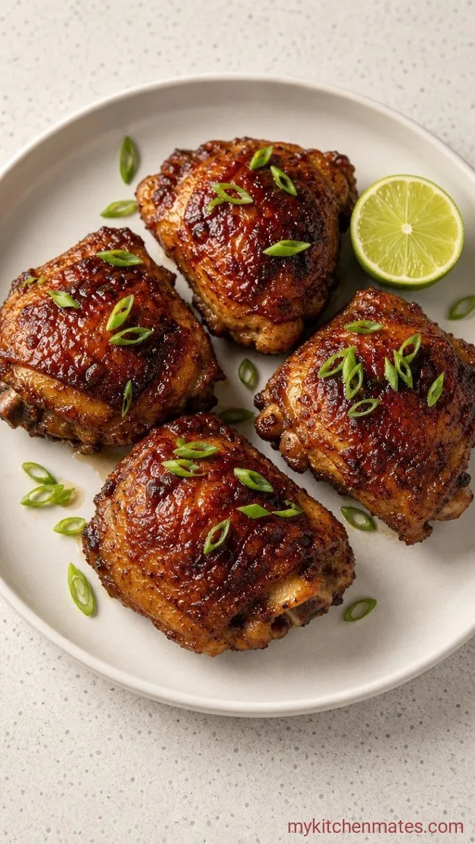 Easy Oven-Baked Jerk Chicken (Sticky and Spicy) Step 5: Serve It Hot