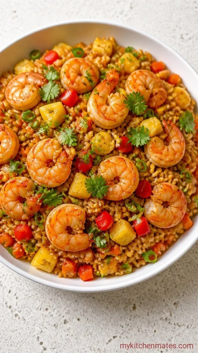 20-Minute Pineapple Fried Rice Step 5: Serve It Up