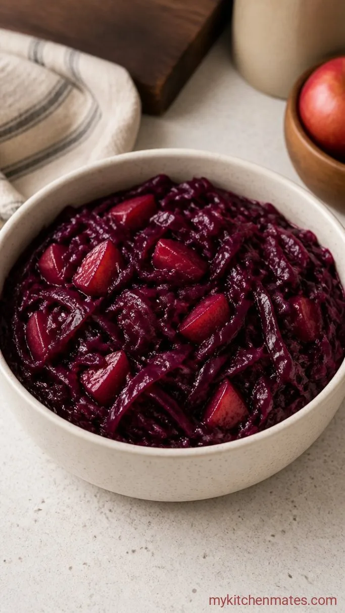 Braised Red Cabbage with Apple Step 5: Serve It Warm