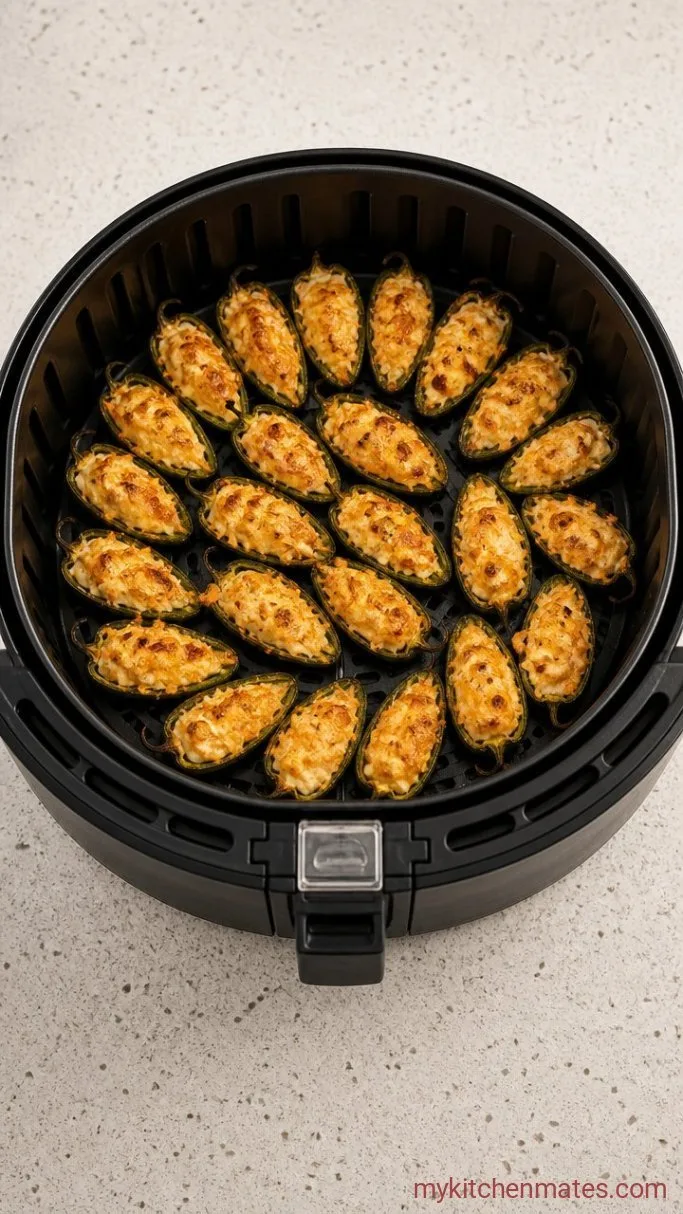 Crispy Air Fryer Jalapeno Poppers (Ready in Under 20 Minutes) Step 5: Serve Them Hot