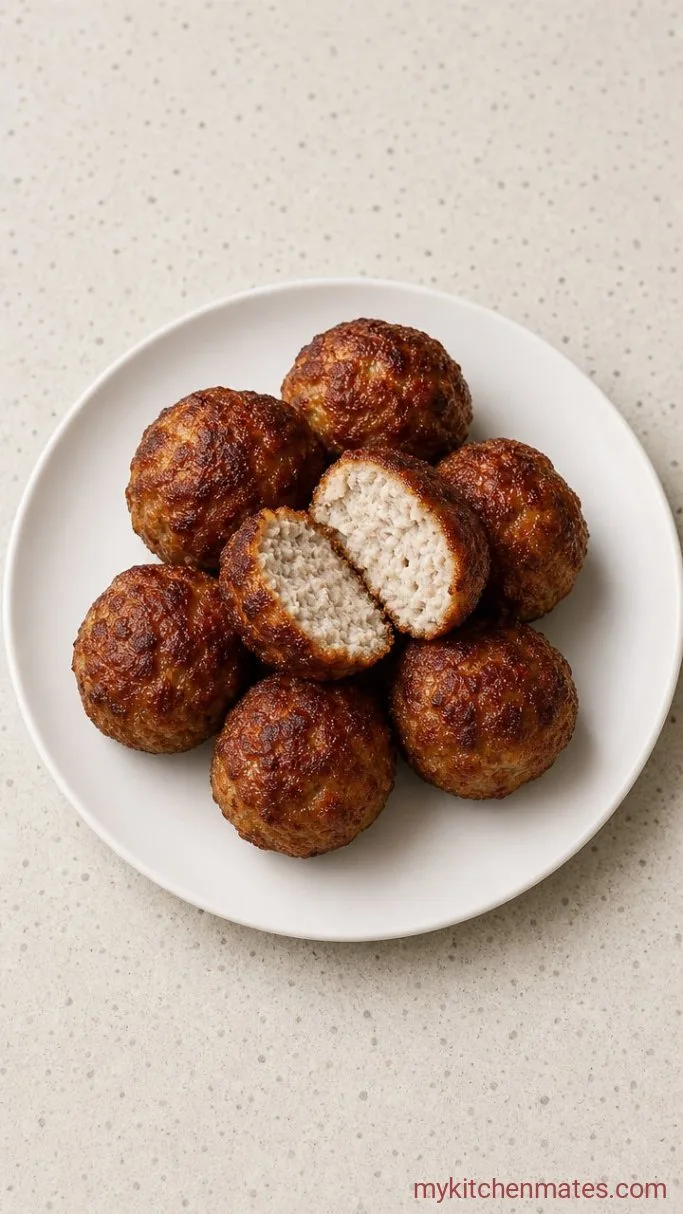 High Protein Meatballs (30 Minutes, Juicy & Easy) Step 5: Serve Them Up