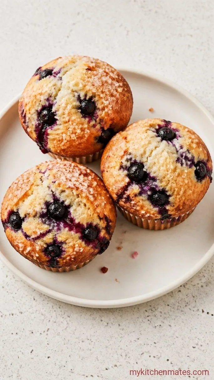 Tall, Tender Buttermilk Blueberry Muffins Step 5: Serve Them Warm