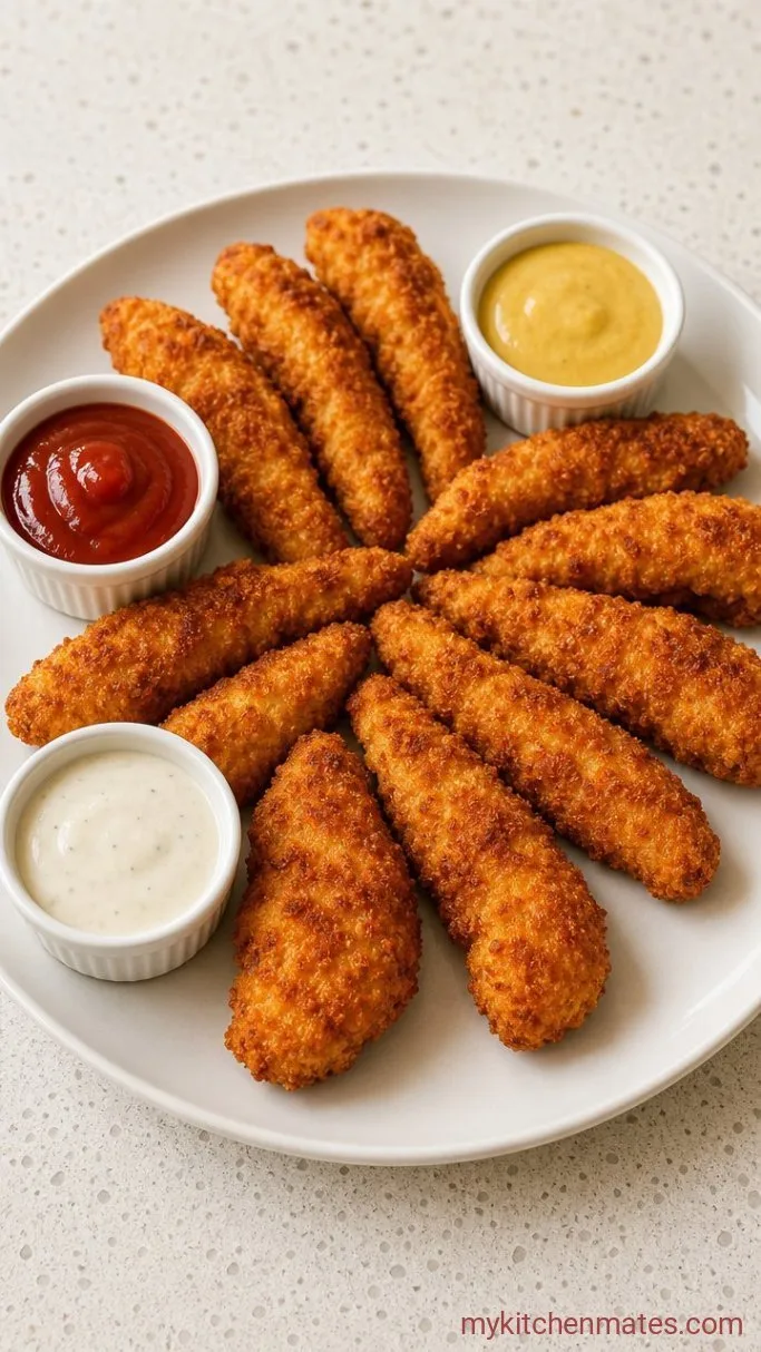 Step 5: Serve with Dipping Sauces
