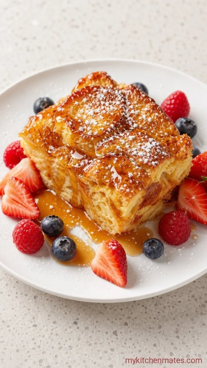 Step 5: Serve with Maple Syrup and Berries