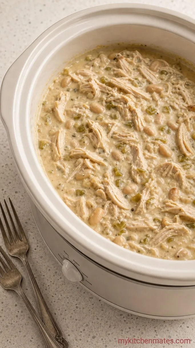 Step 5: Shred the Chicken and Stir in the Cream Cheese